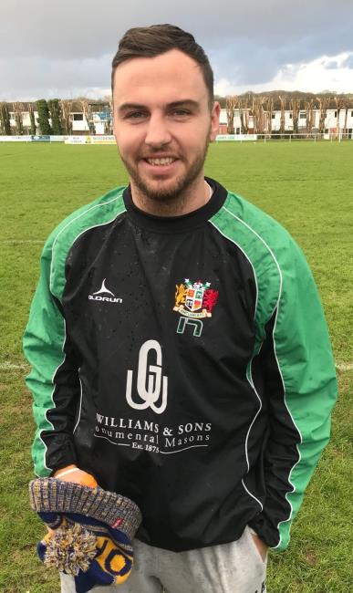 Liam Price - try scorer for Whitland